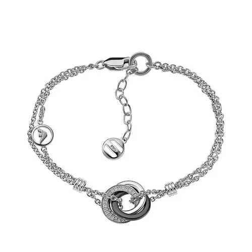 Bratara Emporio armani, disponibila in magazinele Splend'or, be in Time, B&B Collection, 670,99 lei