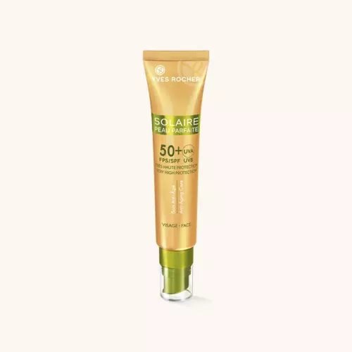 Cremă antirid pentru protecție solară cu SPF 50, Yves Rocher, 65 lei