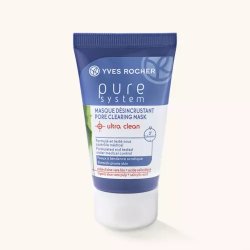 Mască dezincrustantă pentru tenul cu imperfecțiuni, Yves Rocher, 36 lei