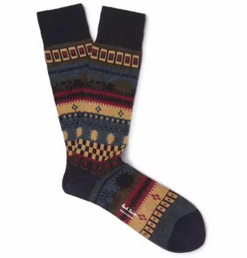 Sosete barbatesti din lana, Paul Smith, 30 euro, www.mrporter.com