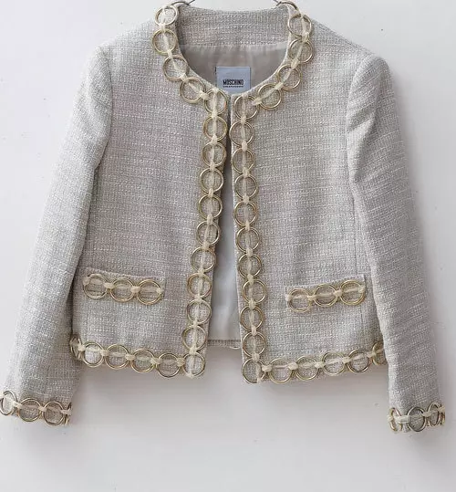 Sacou din tweed, Moschino, 3.300 lei 