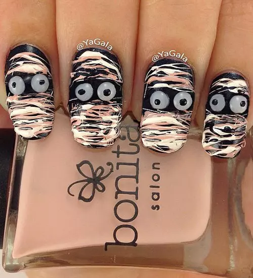 Halloween nails 