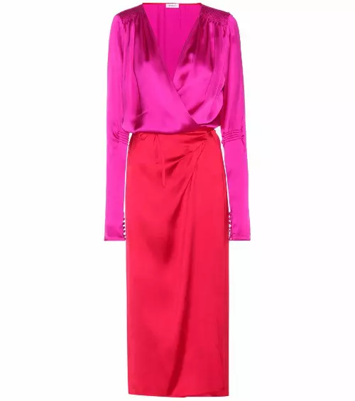 Rochie din matase, Attico, 970 euro, www.mytheresa.com