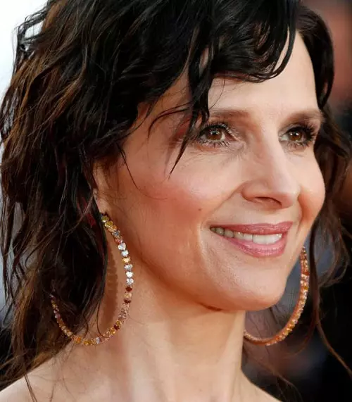 Juliette Binoche: cercei cu diamante, Chopard