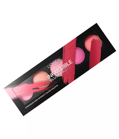 Paletă de farduri de obraz Infaillible Blush Paint, L’Oreal Paris, 79,99 lei