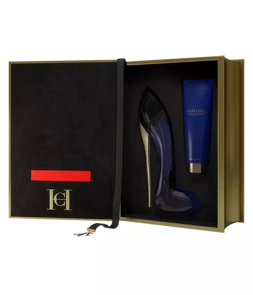 Set cadou Good Girl, Carolina Herrera, 443 lei (conține Good Girl Eau de Parfum 50 ml și loțiune de corp 75 ml)