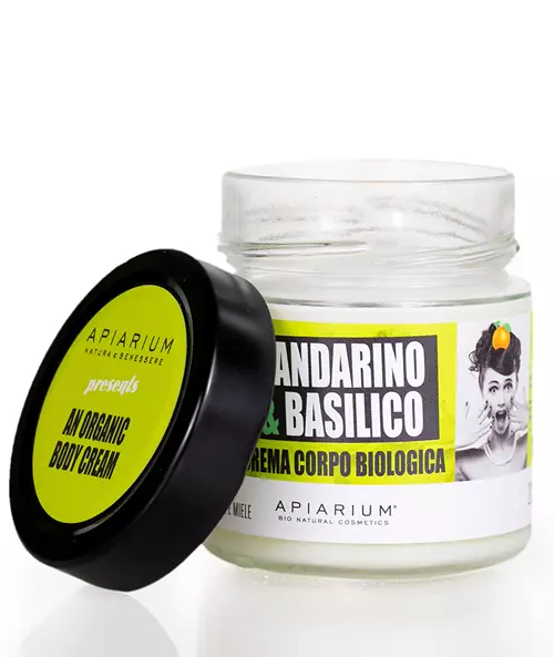 Cremă de corp BIO cu mandarină și busuioc, APIARIUM, bioalchimia.ro, 82,99 lei