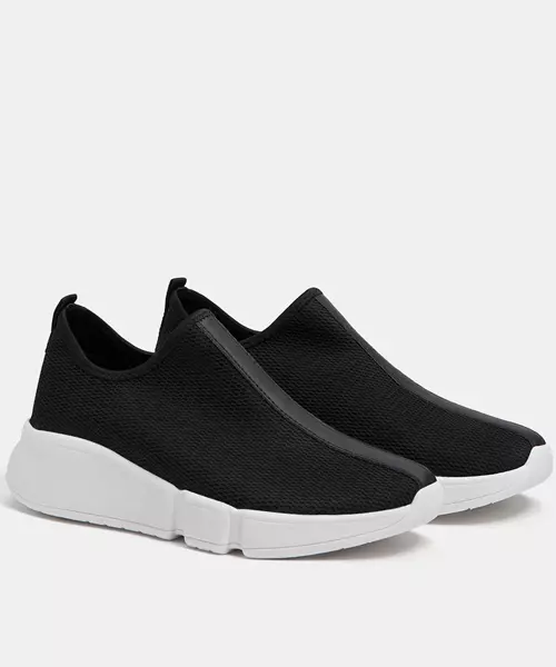 Pantofi sport cu plasa tip soseta, Bershka, 149,90 lei