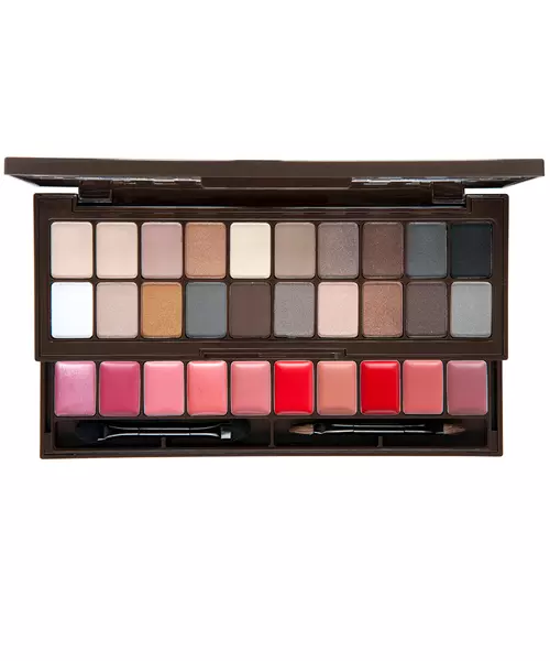 Paleta de machiaj Professional Makeup Nude On Nude, NYX, 112 lei