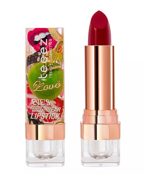 Ruj Eve's Ready to wear, nuanța Rebellious Red, Teeez Cosmetics, 93 lei, în parfumeriile Douglas