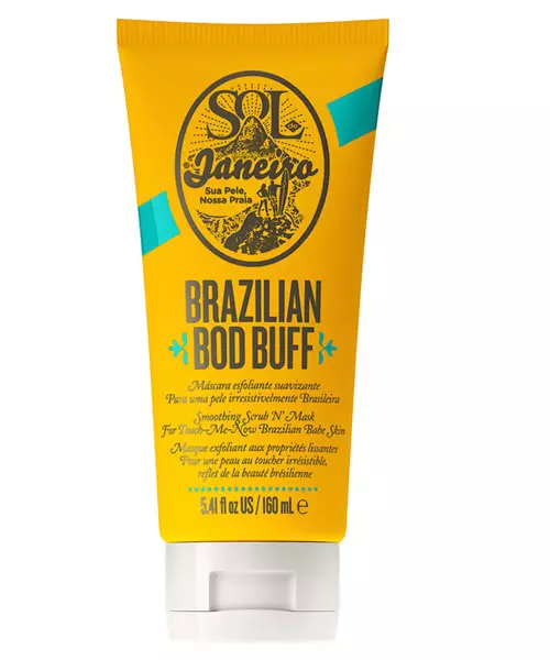 Exfoliant pentru corp Brazilian Bod Buff Smoothing Mask 'N Scrub Bodyscrub, SOL Janeiro, 85 lei