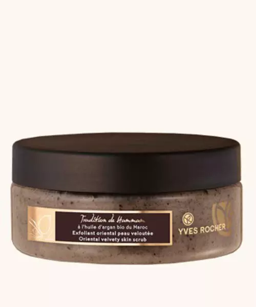 Gomaj oriental pe bază de sâmburi de argan Tradition de Hammam, Yves Rocher, 89 lei