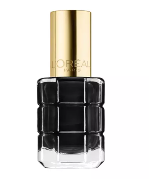 Lac de unghii Color Riche Vernis a L'Huile, L'Oreal Paris, nuanța Noir Noir, 30,99 lei