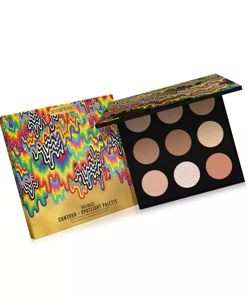 Paletă pentru contur, bronzing și redarea luminozității Holidaze, SMASHBOX, 295 lei, exclusiv în parfumeriile Douglas