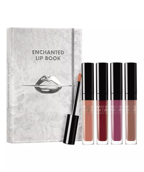 Set rujuri de buze Enchanted Lip Book, Make Up For Ever, 190 lei, exclusiv în magazinele Sephora