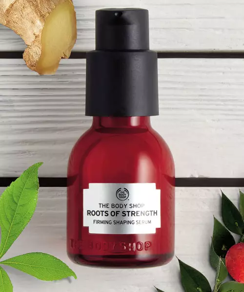 Serum facial pentru fermitate Roots Of Strength, The Body Shop, 130 lei