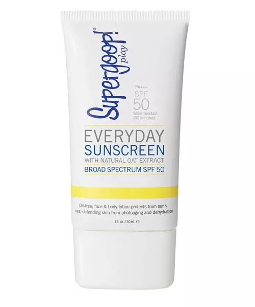 Cremă cu protecție solară Everyday Sunscreen SPF 50, Supergoop!, 48 lei, exclusiv în magazinele Sephora