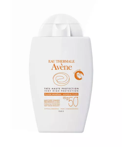 Fluid mineral SPF 50+ Avene Sun, Avene, 81,99 lei