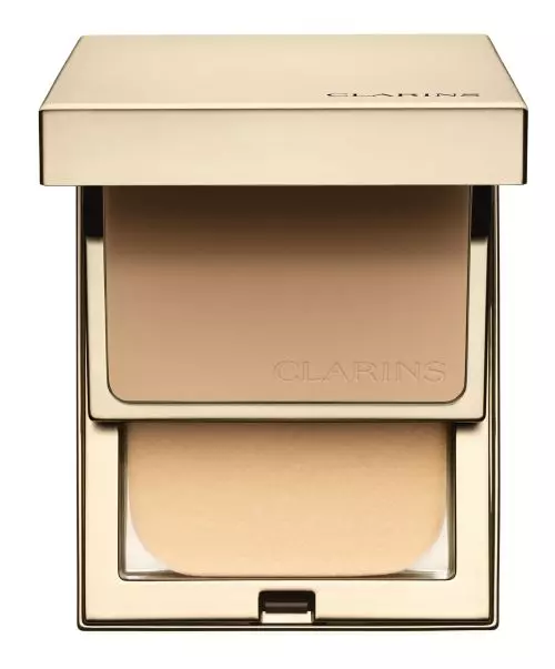 Fond de ten compact, Everlasting Compact Foundation, Clarins, 175 lei