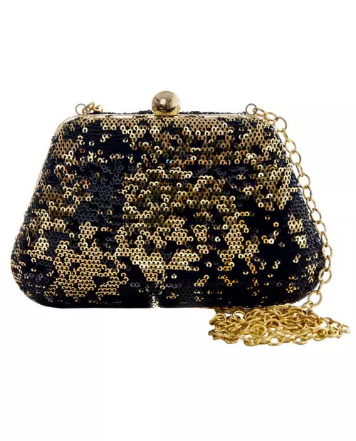 Clutch cu paiete aplicate, Miss Sixty, 239 lei (in magazinele Collective) 