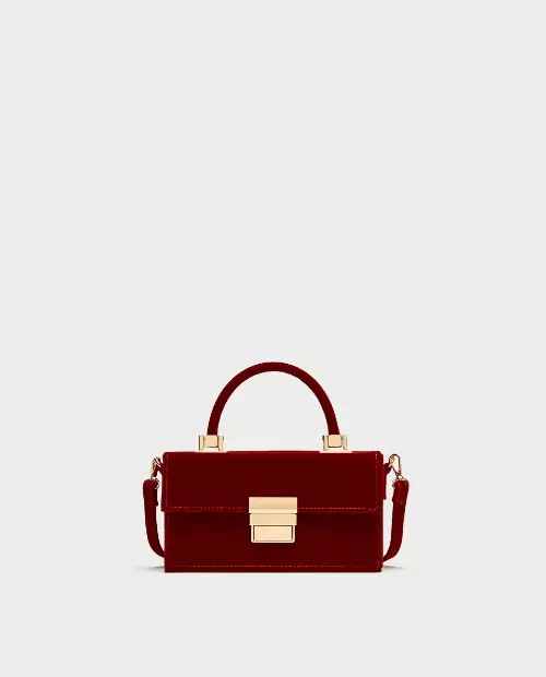 Geanta mini tip caseta, Zara, 149.90 lei