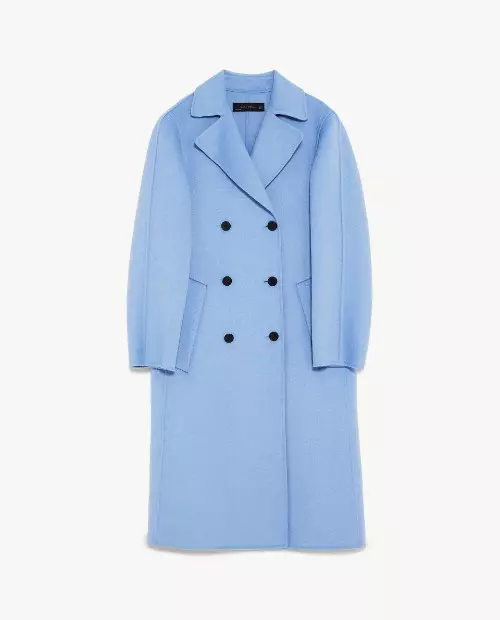 Palton din lână, Zara, 499.90 lei