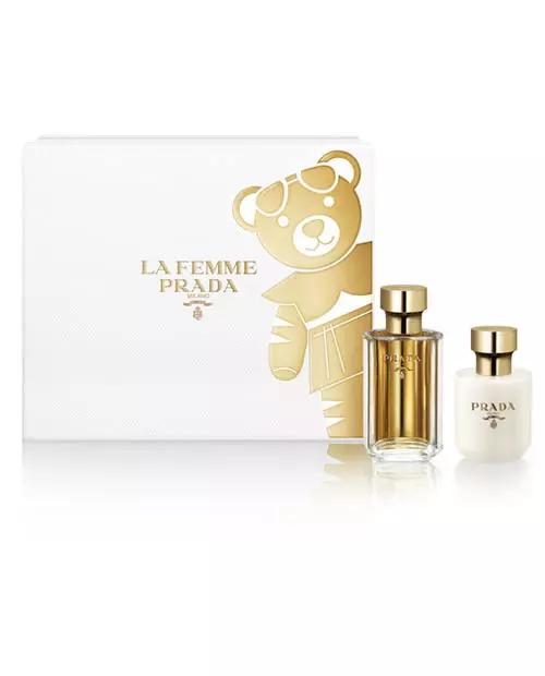 Set cadou Prada La Femme, Prada, 471 lei (conține Prada La Femme Eau De Parfum 50 ml și loțiune de corp 100 ml)
