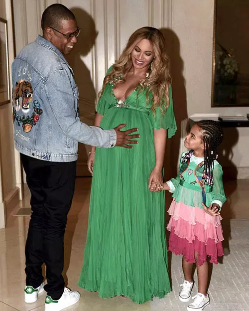 Beyonce, Jay-Z si Blue Ivy