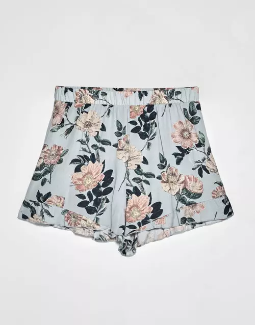 Pantaloni scurti cu imprimeu, Pull & Bear, 59.90 lei