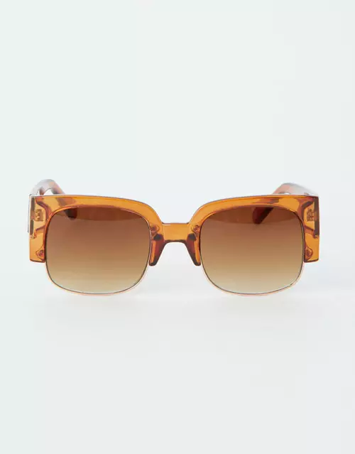 Ochelari de soare dreptunghiulari, Pull & Bear, 49,90 lei