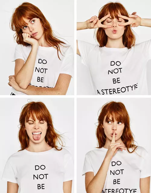 Tricoul cu mesaj – Un tricou din bumbac (pe care te sfatuiesc sa ti-l cumperi masura XXL) se va potrivi perfect cu o pereche de pantaloni albi din in sau o pereche de jeansi ultra largi.