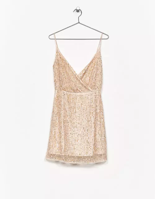 Rochie cu paiete, Bershka, 199.90 lei