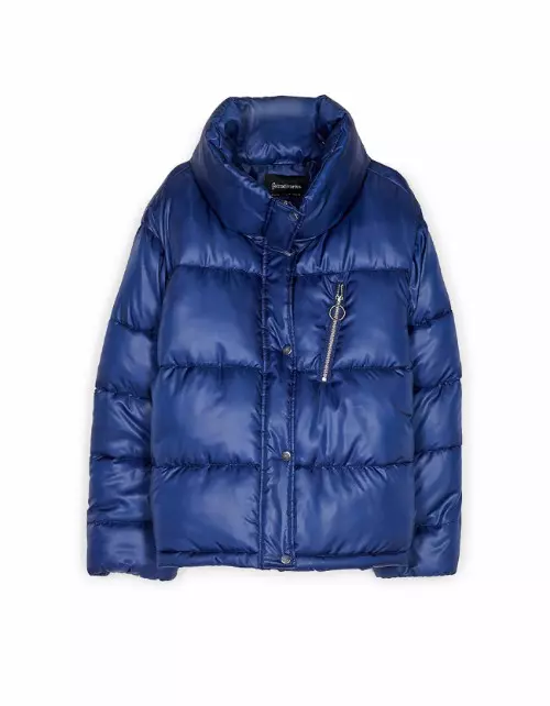 Jacheta din fas, cu puf, Stradivarius, 139,90 lei