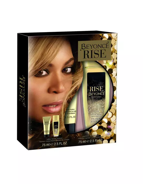 Set cadou Beyonce Rise, 45,99 lei (conține deodorant natural spray 30 ml și loțiune pentru corp 75 ml)