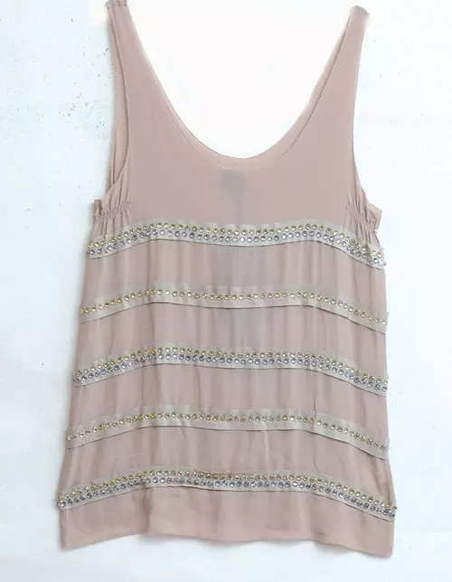Top din matase cu paiete aplicate, By Malene Birger, 1.201 lei, magazinul The Mews  