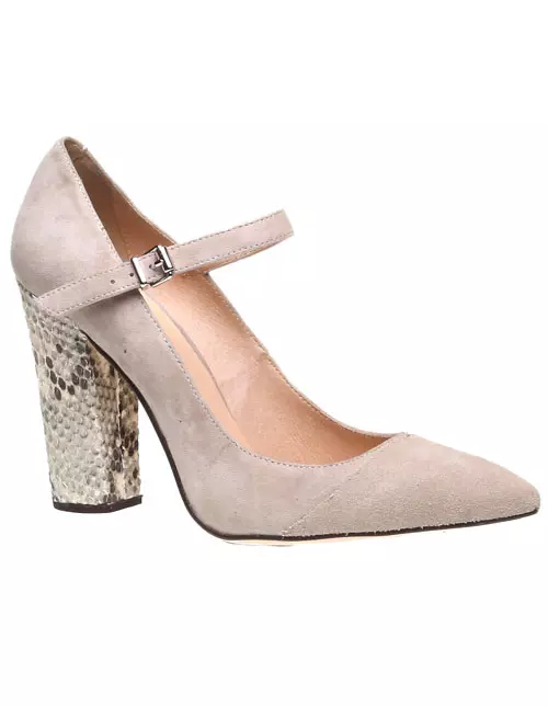 Pantofi din piele velur, Bata, 369,90 lei