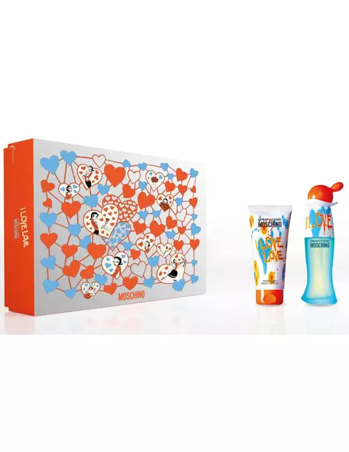xSet cadou I Love Love, Moschino, 207 lei (conține I Love Love EDT 30 ml și loțiune de corp 50 ml)