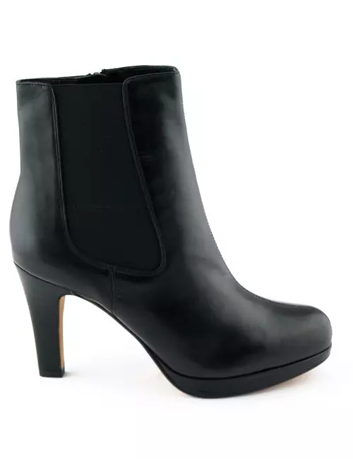 Botine din piele naturala, Clarks, 679 lei