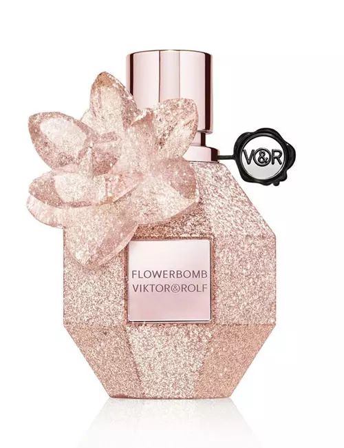 Flowerbomb Pink Crystal, editie speciala de Sarbatori, Eau De Parfum Noel, Viktor&Rolf, EDP 50 ml, 432 lei