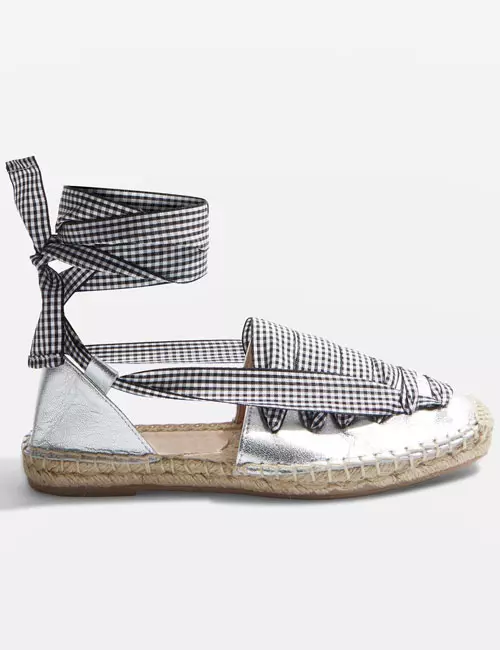 Espadrile din piele, Topshop, 155 lei