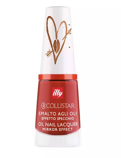 Lac de unghii Oil Nail Lacquer Mirror Effect, Collistar & Illy, nuanta Caffe Macchiato, 35 lei
