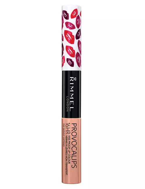 Ruj lichid Provocalips, Rimmel London, nuanța Skinny Dipping, 37 lei