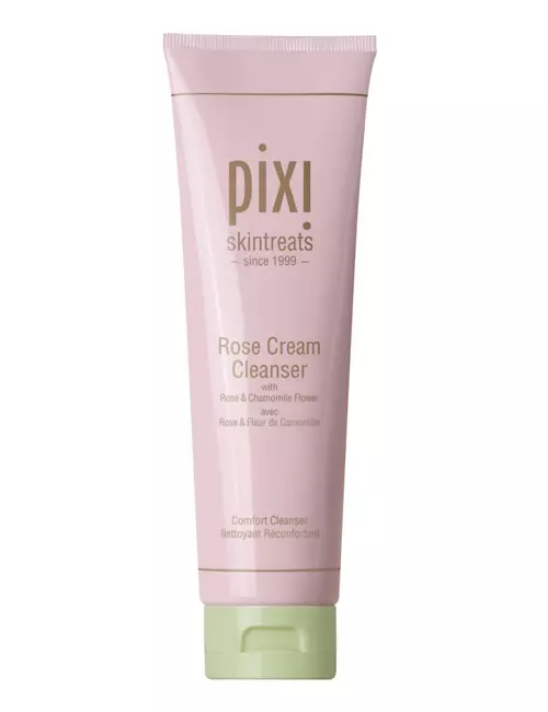 Gel cremos pentru curățarea tenului Rose Cream Cleanser, PIXI, 112 lei, exclusiv în magazinele Sephora