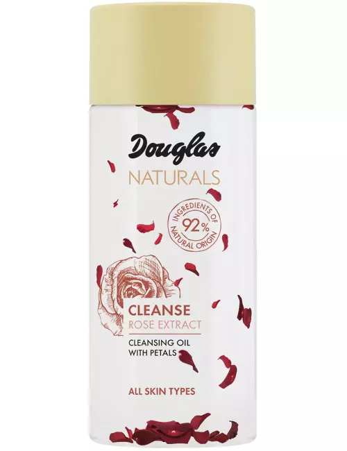 Ulei demachiant CLEANSE Cleansing Oil with petals, Douglas Naturals, 63 lei