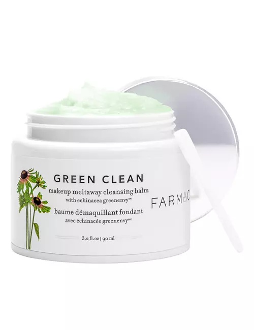 Balsam demachiant Green Clean Make-Up Meltaway Cleansing Balm, Farmacy, 119 lei, exclusiv în magazinele Sephora