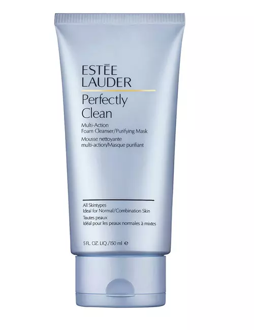 Spumă de curățare Perfectly Clean Multi-Action Cleanser / Purifying Mask, Estee Lauder, 43 lei (30 ml)
