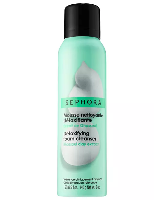 Spumă de curățare detoxifiantă pentru față Detoxifying Foam Cleanser, Sephora, 55 lei