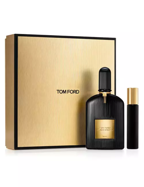 Set cadou Black Orchid, Tom Ford, 449 lei (conține Black Orchid Eau de Parfum 50 ml și Eau de Parfum travel size 10 ml)