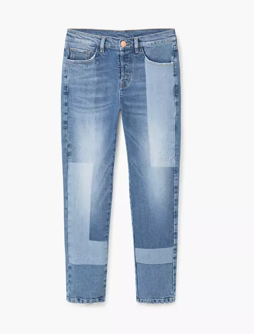 Jeans drepti, Mango, 199 lei