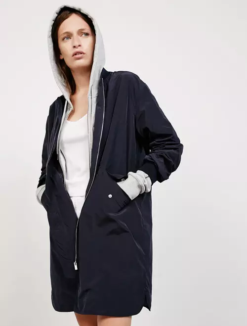 Jacheta lunga, Bershka, 149,90 lei